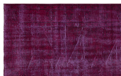 Atina Pembe Eskitme Yün El Dokuma Halısı 182 x 288 Apex Unique