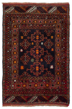 Kavala Kırmızı Klasik Yün El Dokuma Halısı 083 x 126 Apex Unique