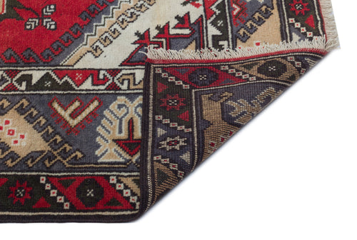 Kavala Kırmızı Klasik Yün El Dokuma Halısı 120 x 200 Apex Unique