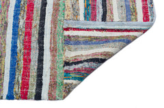 Girit Bej Çizgili Yün El Dokuma Halısı 165 x 320 Apex Unique