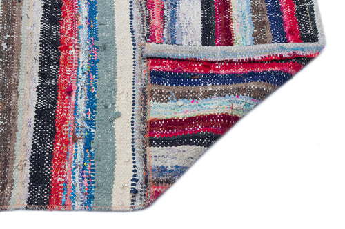 Girit Bej Çizgili Yün El Dokuma Halısı 173 x 255 Apex Unique