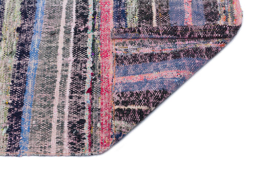 Girit Bej Çizgili Yün El Dokuma Halısı 138 x 300 Apex Unique