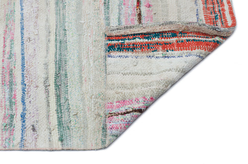 Girit Bej Çizgili Yün El Dokuma Halısı 161 x 331 Apex Unique