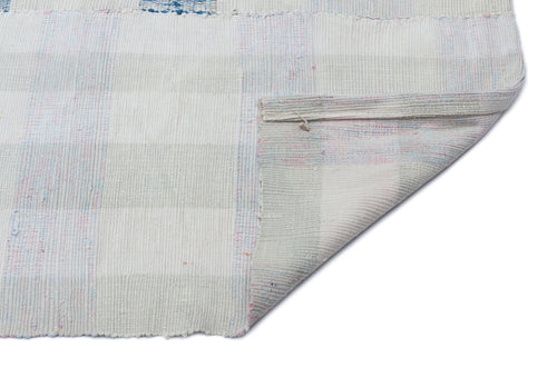 Girit Bej Çizgili Yün El Dokuma Halısı 135 x 336 Apex Unique