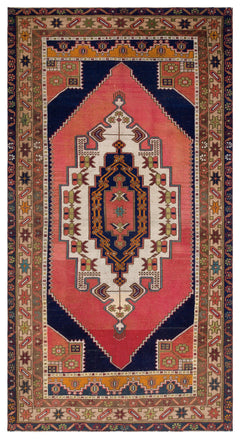 Kavala Kırmızı Klasik Yün El Dokuma Halısı 145 x 276 Apex Unique