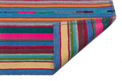 Girit Bej Çizgili Yün El Dokuma Halısı 179 x 254 Apex Unique