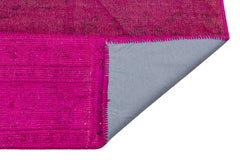 Iskece Pembe Eskitme Yün El Dokuma Halısı 162 x 230 Apex Unique