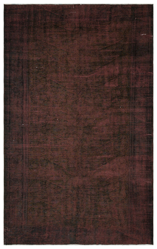 Atina Kahverengi Eskitme Yün El Dokuma Halısı 192 x 301 Apex Unique