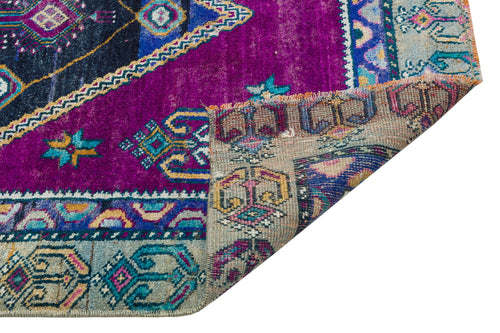 Kavala Mavi Klasik Yün El Dokuma Halısı 095 x 200 Apex Unique