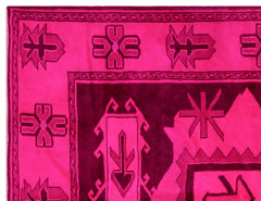Kavala Pembe Klasik Yün El Dokuma Halısı 180 x 230 Apex Unique
