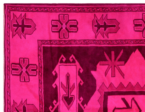 Kavala Pembe Klasik Yün El Dokuma Halısı 180 x 230 Apex Unique