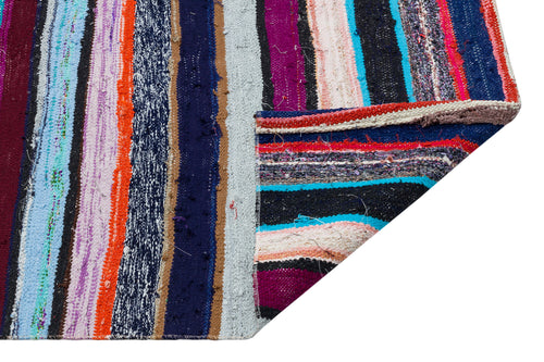 Girit Bej Çizgili Yün El Dokuma Halısı 179 x 261 Apex Unique