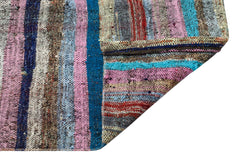 Girit Bej Çizgili Yün El Dokuma Halısı 166 x 306 Apex Unique