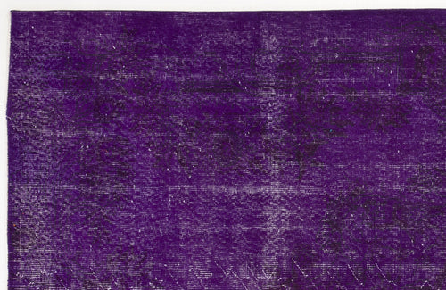 Atina Mor Eskitme Yün El Dokuma Halısı 178 x 286 Apex Unique
