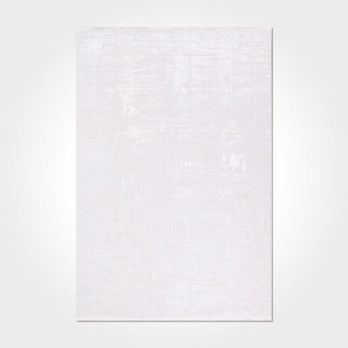 Makenna Beyaz Modern Akrilik Polyester Makine Halısı Crea