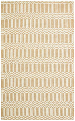 Karlsdorf Bej Geometrik Pamuk Dokuma Kilim Eko