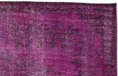 Atina Pembe Eskitme Yün El Dokuma Halısı 172 x 277 Apex Unique