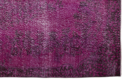 Atina Pembe Eskitme Yün El Dokuma Halısı 172 x 277 Apex Unique