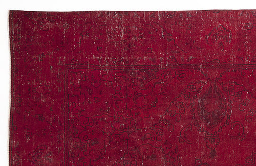 Epir Kırmızı Eskitme Yün El Dokuma Halısı 286 x 387 Apex Unique