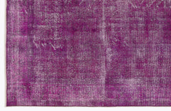 Atina Pembe Eskitme Yün El Dokuma Halısı 184 x 285 Apex Unique