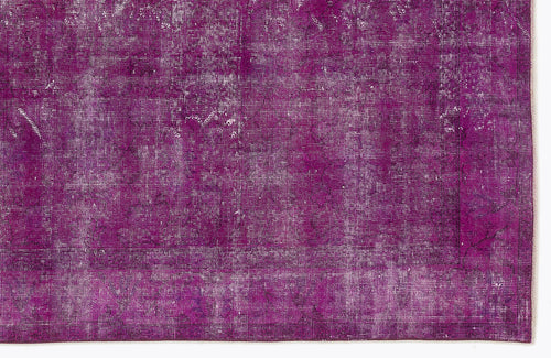 Atina Pembe Eskitme Yün El Dokuma Halısı 184 x 285 Apex Unique