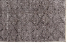 Atina Gri Eskitme Yün El Dokuma Halısı 171 x 274 Apex Unique