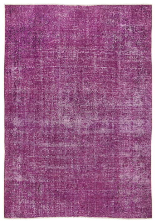 Atina Pembe Eskitme Yün El Dokuma Halısı 206 x 303 Apex Unique