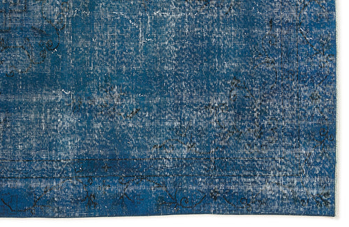 Atina Turkuaz Eskitme Yün El Dokuma Halısı 182 x 275 Apex Unique