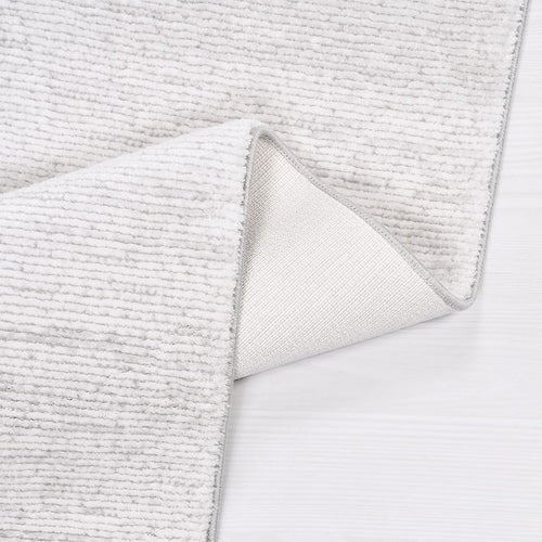 Charlotte Beyaz Modern Triko Akrilik Makine Halısı Crea