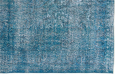 Atina Turkuaz Eskitme Yün El Dokuma Halısı 180 x 281 Apex Unique