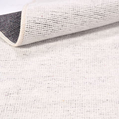 Dakota Krem Modern Polyester Pamuk Natural Lateks Halı Crea