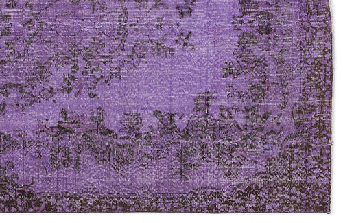 Atina Mor Eskitme Yün El Dokuma Halısı 160 x 277 Apex Unique