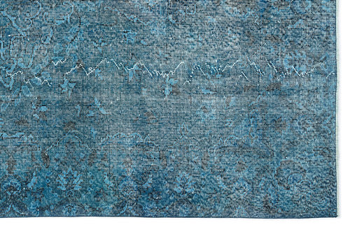 Atina Turkuaz Eskitme Yün El Dokuma Halısı 163 x 290 Apex Unique