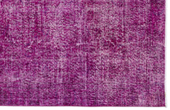 Atina Pembe Eskitme Yün El Dokuma Halısı 160 x 282 Apex Unique