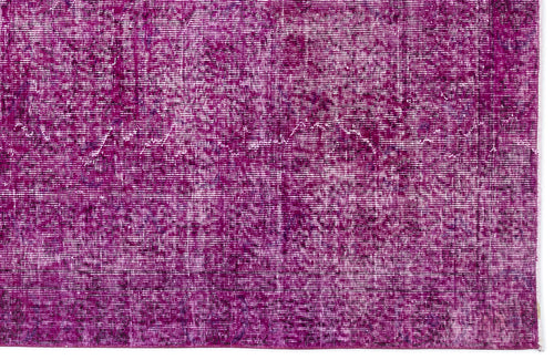 Atina Pembe Eskitme Yün El Dokuma Halısı 160 x 282 Apex Unique