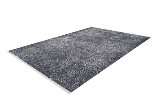 Malard Siyah Modern Dijital Baskı Halı Halınet