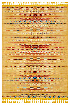 Mina Prayag  Turuncu Kadife Dijital Baskı Halı 240x340