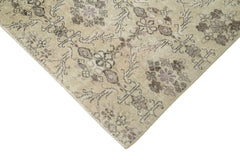 Checkered Kilim Bej Damalı Pamuk Yün El Dokuma Halısı 175x258 Agacan