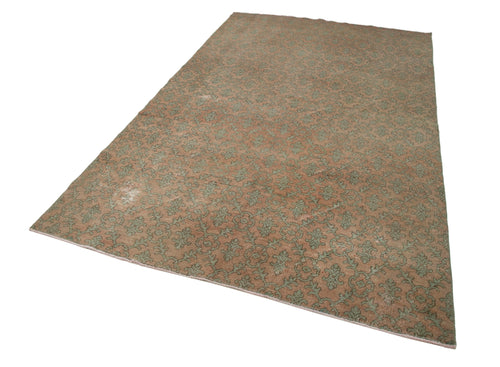 Checkered Kilim Bej Damalı Pamuk Yün El Dokuma Halısı 170x292 Agacan