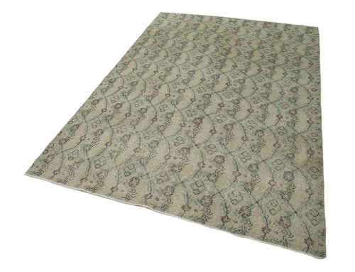 Checkered Kilim Bej Damalı Pamuk Yün El Dokuma Halısı 163x259 Agacan