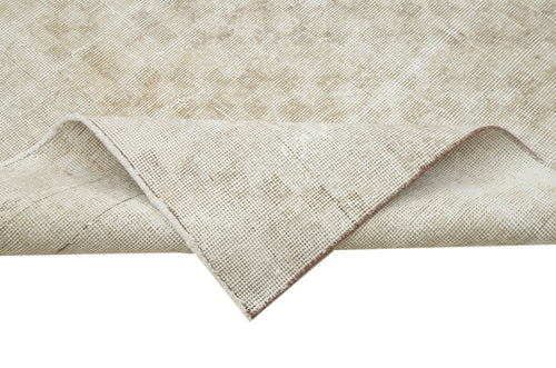 Checkered Kilim Bej Damalı Pamuk Yün El Dokuma Halısı 163x277 Agacan