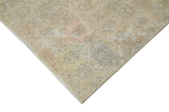 Checkered Kilim Bej Damalı Pamuk Yün El Dokuma Halısı 174x260 Agacan