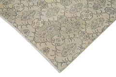 Checkered Kilim Bej Damalı Pamuk Yün El Dokuma Halısı 165x268 Agacan