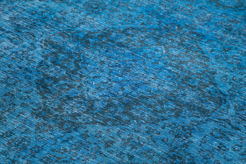 Persian Mavi Klasik Pamuk Yün El Dokuma Halısı 280x417 Agacan