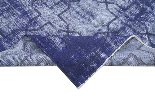 Geometric Carpet Mor Geometrik Pamuk Yün El Dokuma Halısı 173x268 Agacan