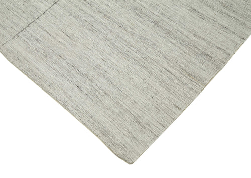 Striped Kilim Bej Çizgili Pamuk Yün El Dokuma Halısı 181x309 Agacan