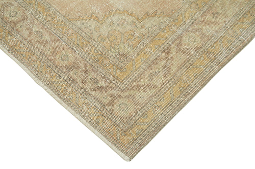 Zile Bej Eskitme Pamuk Yün El Dokuma Halısı 144x390 Agacan