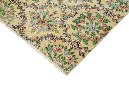 Checkered Kilim Bej Damalı Pamuk Yün El Dokuma Halısı 160x271 Agacan