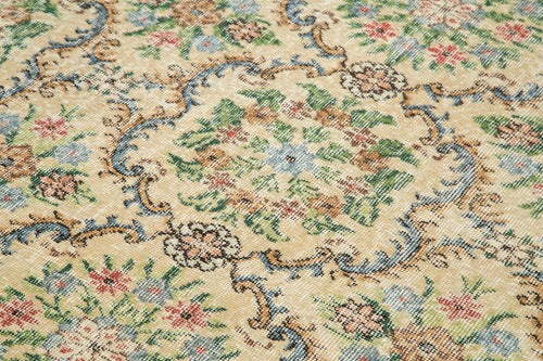Checkered Kilim Bej Damalı Pamuk Yün El Dokuma Halısı 160x271 Agacan