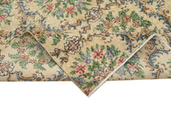 Checkered Kilim Bej Damalı Pamuk Yün El Dokuma Halısı 160x271 Agacan